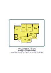 Blk 316B Waterway Cascadia (Punggol), HDB 4 Rooms #613231231